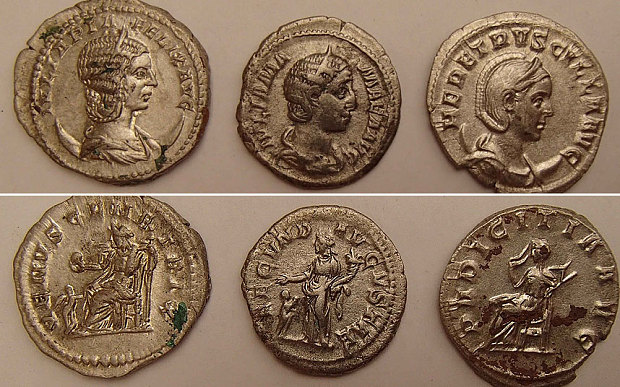 Roman Coins found