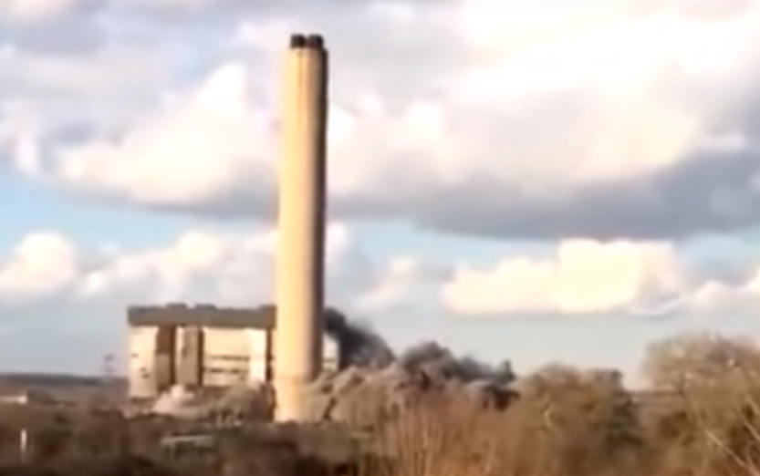 Didcot power station collapse