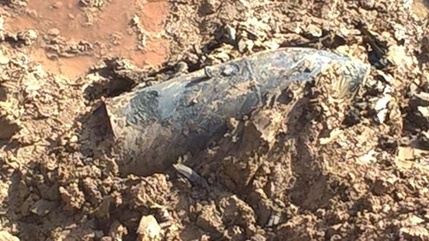 WW2 Bomb discovered