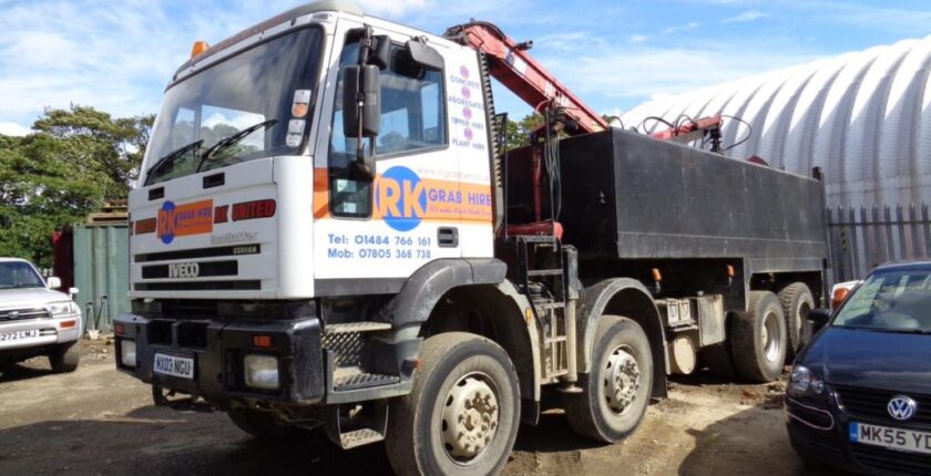 Garb hire lorry involved in accident