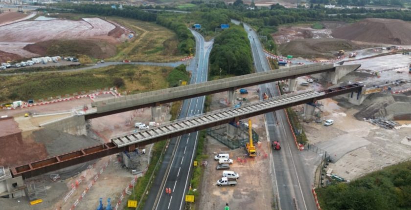 Railway viaducts completed ahead of schedule