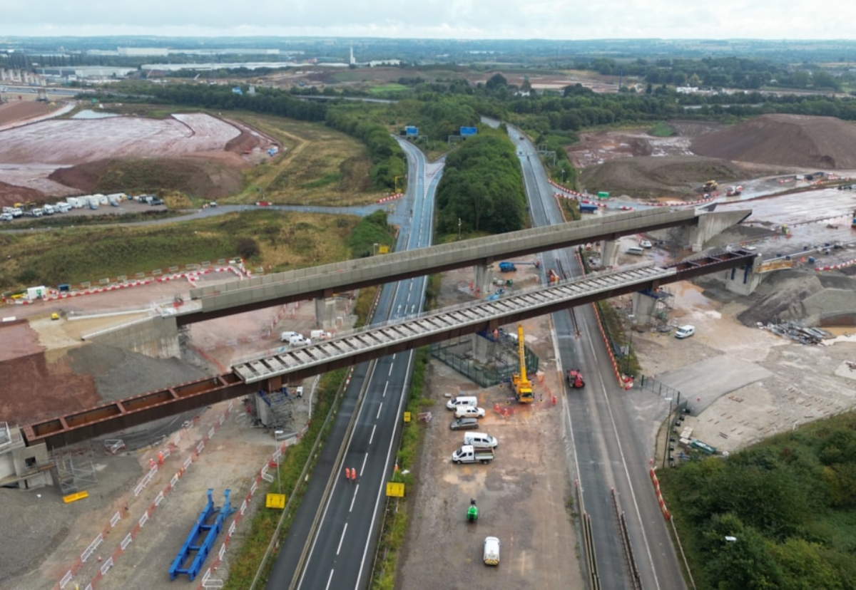 Railway viaducts completed ahead of schedule