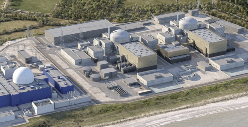 Sizewell C nuclear power reactor
