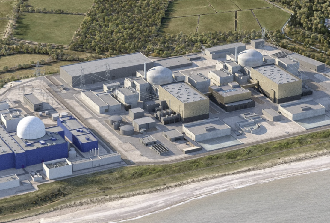 Sizewell C nuclear power reactor